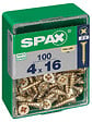 SPAXFRANCE - SPAX TF PZ 4x16 YELLOX 100 PC - vignette
