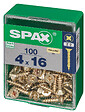 SPAXFRANCE - SPAX TF PZ 4x16 YELLOX 100 PC - vignette