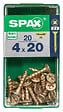 SPAXFRANCE - SPAX TF PZ 4x20 YELLOX 20 PC - vignette
