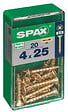 SPAXFRANCE - SPAX TF PZ 4x25 YELLOX 20 PC - vignette