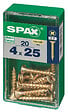 SPAXFRANCE - SPAX TF PZ 4x25 YELLOX 20 PC - vignette