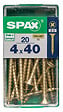 SPAXFRANCE - SPAX TF PZ 4x40 YELLOX 20 PC - vignette