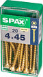SPAXFRANCE - SPAX TF PZ 4x45 YELLOX 20 PC - vignette