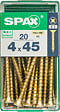 SPAXFRANCE - SPAX TF PZ 4x45 YELLOX 20 PC - vignette