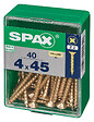 SPAXFRANCE - SPAX TF PZ 4x45 YELLOX 40 PC - vignette