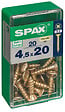 SPAXFRANCE - SPAX TF PZ 4.5x20 YELLOX 20 PC - vignette