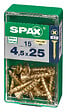 SPAXFRANCE - SPAX TF PZ 4.5x25 YELLOX 15 PC - vignette