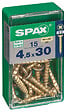 SPAXFRANCE - SPAX TF PZ 4.5x30 YELLOX 15 PC - vignette