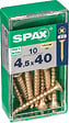 SPAXFRANCE - SPAX TF PZ 4.5x40 YELLOX 10 PC - vignette