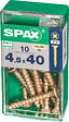 SPAXFRANCE - SPAX TF PZ 4.5x40 YELLOX 10 PC - vignette