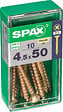 SPAXFRANCE - SPAX TF PZ 4.5x50 YELLOX 10 PC - vignette