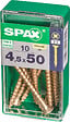SPAXFRANCE - SPAX TF PZ 4.5x50 YELLOX 10 PC - vignette
