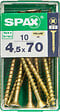 SPAXFRANCE - SPAX TF PZ 4.5x70 YELLOX 10 PC - vignette