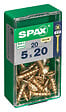 SPAXFRANCE - SPAX TF PZ 5x20 YELLOX 20 PC - vignette