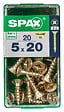 SPAXFRANCE - SPAX TF PZ 5x20 YELLOX 20 PC - vignette