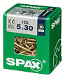 SPAXFRANCE - SPAX TF PZ 5x30 YELLOX 125 PC - vignette