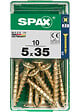 SPAXFRANCE - SPAX TF PZ 5x35 YELLOX 10 PC - vignette