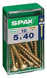 SPAXFRANCE - SPAX TF PZ 5x40 YELLOX 10 PC - vignette