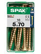 SPAXFRANCE - SPAX TF PZ 5x70 YELLOX 10 PC - vignette