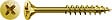 SPAXFRANCE - SPAX TF PZ 5x70 YELLOX 10 PC - vignette
