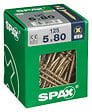 SPAXFRANCE - SPAX TF PZ 5x80 YELLOX 125 PC - vignette