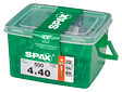 SPAXFRANCE - SPAX TF TX HKB 4x40 WIROX 500 PC - vignette