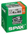 SPAXFRANCE - SPAX TF TX 4.5x40 WIROX 100 PC - vignette