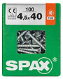 SPAXFRANCE - SPAX TF TX 4.5x40 WIROX 100 PC - vignette