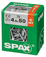 SPAXFRANCE - SPAX TF TX 4.5x50 WIROX 75 PC - vignette