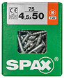 SPAXFRANCE - SPAX TF TX 4.5x50 WIROX 75 PC - vignette