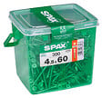 SPAXFRANCE - SPAX TF TX HKB 4.5x60 WIROX 300 PC - vignette
