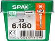 SPAXFRANCE - SPAX TF TX 6x180 WIROX 20 PC - vignette