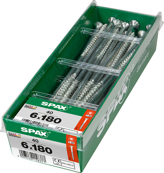 SPAXFRANCE - SPAX TF TX 6x180 WIROX 40 PC - large