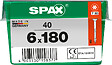 SPAXFRANCE - SPAX TF TX 6x180 WIROX 40 PC - vignette