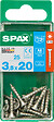 SPAXFRANCE - SPAX INOX TF 3.5x20 TX 25 PC - vignette