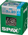 SPAXFRANCE - SPAX INOX TF 3.5x20 TX 200 PC - vignette
