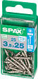 SPAXFRANCE - SPAX INOX TF 3.5x25 TX 25 PC - vignette