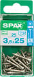 SPAXFRANCE - SPAX INOX TF 3.5x25 TX 25 PC - vignette