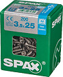 SPAXFRANCE - SPAX INOX TF 3.5x25 TX 200 PC - vignette
