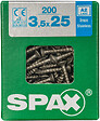 SPAXFRANCE - SPAX INOX TF 3.5x25 TX 200 PC - vignette