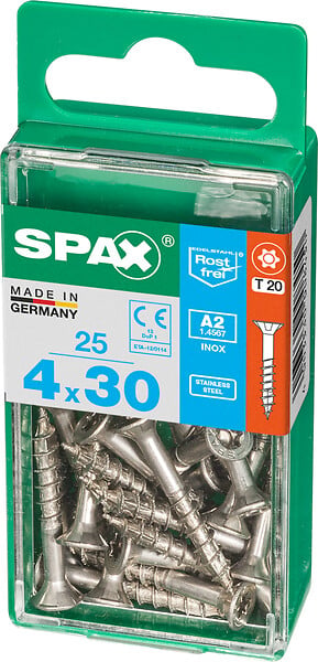 SPAXFRANCE - SPAX INOX TF 4x30 TX 25 PC - large
