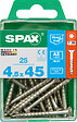 SPAXFRANCE - SPAX INOX TF 4.5x45 TX 25 PC - vignette