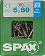 SPAXFRANCE - SPAX INOX TF 5x60 TX 50 PC - vignette