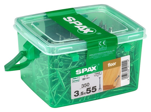 SPAXFRANCE - SPAX FLOOR PARQUET 3.5x55 WIROXTX 350 PC - large