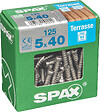 SPAXFRANCE - SPAX TERRASSE T. CYL. 5x40 TX 125 PC - vignette