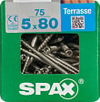 SPAXFRANCE - SPAX TERRASSE T. CYL. 5x80 TX 75 PC - vignette