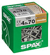SPAXFRANCE - SPAX RENOVATION 4.5x70 WIROX TX 100 PC - vignette