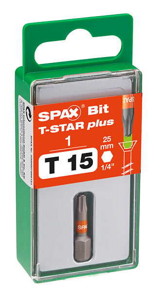 SPAXFRANCE - Spax embout tx t-star plus t15 1 pc - large