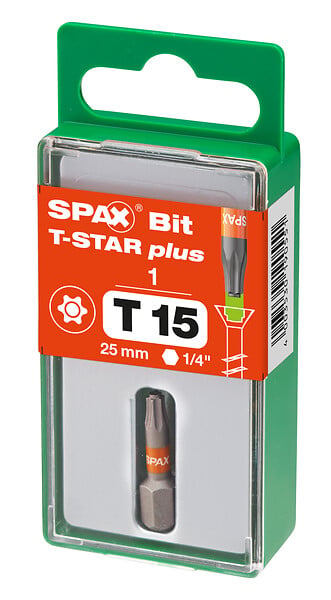 SPAXFRANCE - Spax embout tx t-star plus t15 1 pc - large