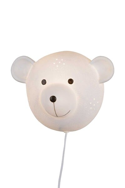 MATHIAS - Applique MATHIAS MILOW blanche, abat‑jour finition blanc mat, hauteur 19,3 cm, largeur 25,2 cm, profondeur 12,5 cm, compatible ampoule culot E27 non incluse, usage intérieur décoratif - large